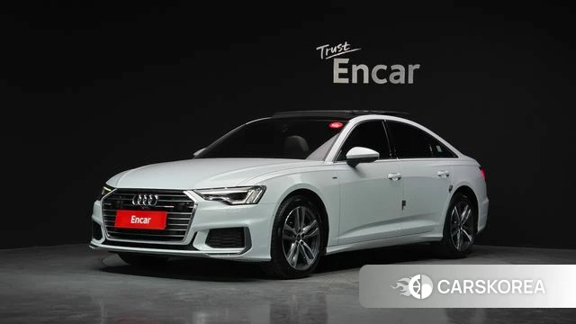 Audi A6 (C8) 2022 Белый из Кореи