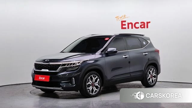 Kia Seltos 2020 Серый из Кореи