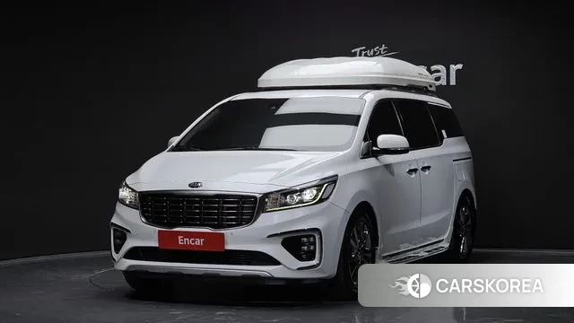 Kia The New Carnival 2018 Белый из Кореи