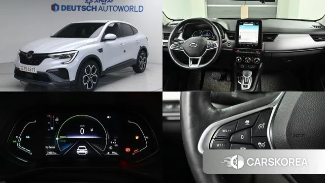 Renault Korea (Samsung) XM3 2023 Белый из Кореи