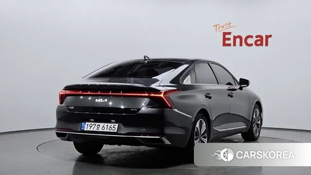 Kia K8 Hybrid 2022 Серый из Кореи