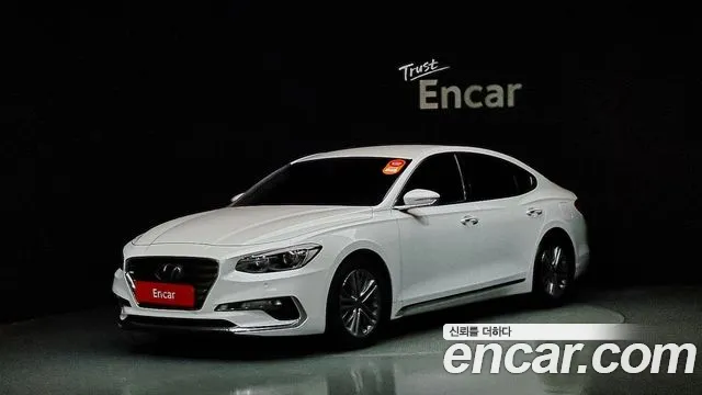 Hyundai Grandeur IG 2018 Белый из Кореи
