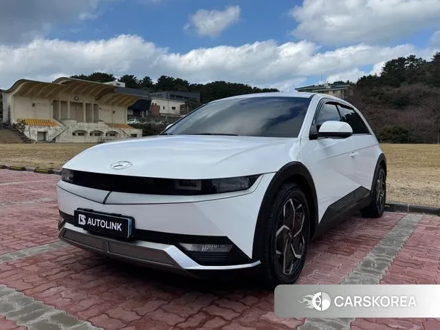 Hyundai Ionic 5 2023 Белый из Кореи