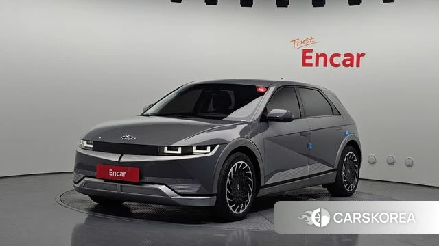 Hyundai Ionic 5 2022 Серебристо-серый из Кореи