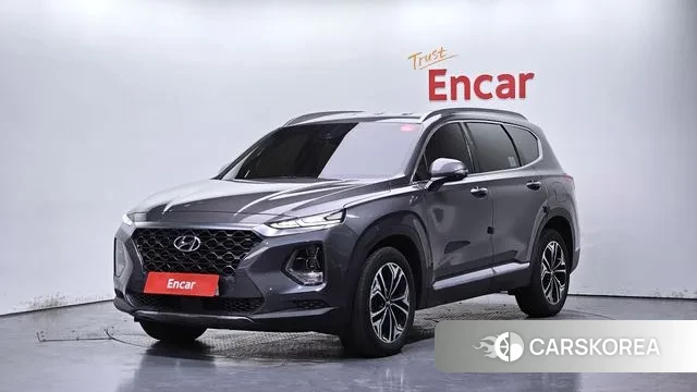 Hyundai Santa Fe TM 2019 Серый из Кореи