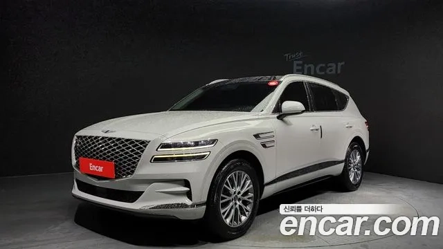 Genesis GV80 2022 Серебристо-серый из Кореи