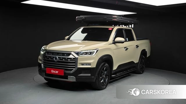 Ssangyong The New Rexton Sport 2023 Жемчужный цвет из Кореи