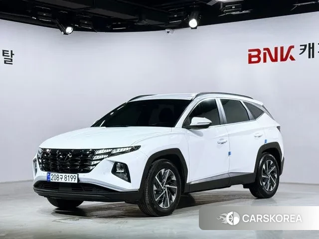 Hyundai Tucson (NX4) 2021 Белый из Кореи