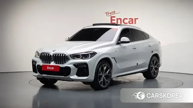 BMW X6 (G06) 2020 Белый из Кореи