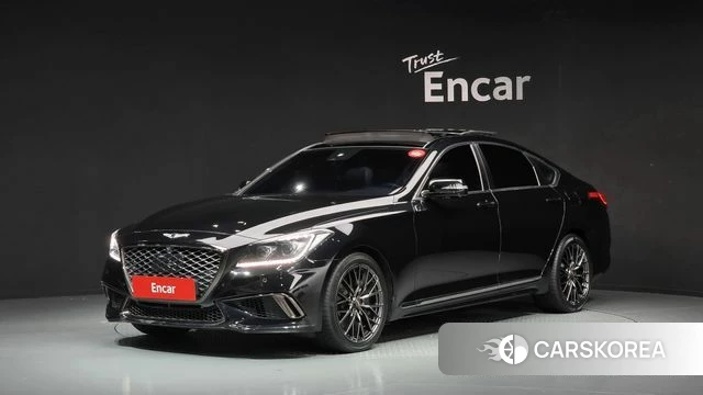 Genesis G80 2019 Черный из Кореи