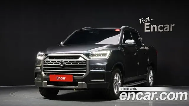 Ssangyong The New Rexton Sport 2023 Серый из Кореи