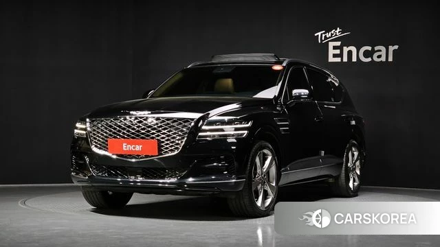 Genesis GV80 2022 Черный из Кореи