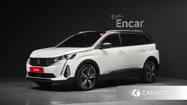Peugeot 5008 second generation 2024 Белый из Кореи