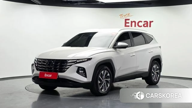 Hyundai Tucson Hybrid (NX4) 2022 Белый из Кореи