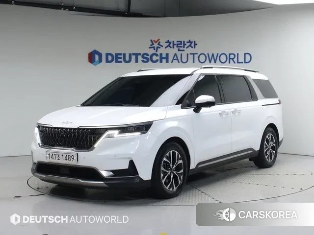 Kia Carnival 4th generation 2021 Белый из Кореи