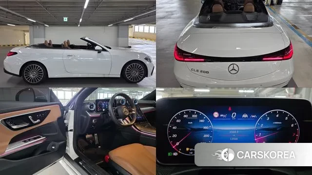 Mercedes-Benz CLE-Class C236 2025 Белый из Кореи