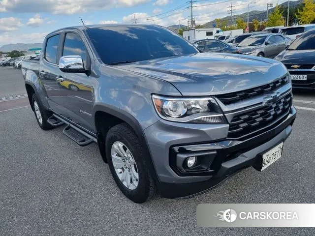 Chevrolet (GM Daewoo) Real New Colorado 2022 Серый из Кореи