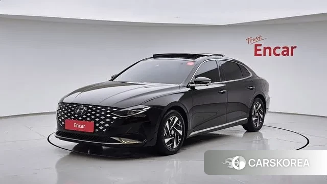 Hyundai The New Grandeur IG Hybrid 2022 Черный из Кореи