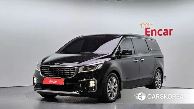 Kia The New Carnival 2019 Черный из Кореи