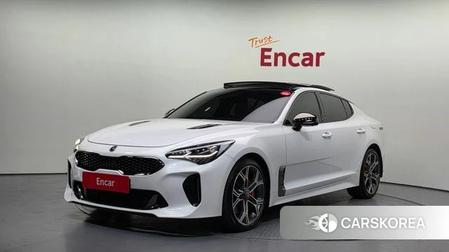 Kia Stinger 2018 Белый из Кореи