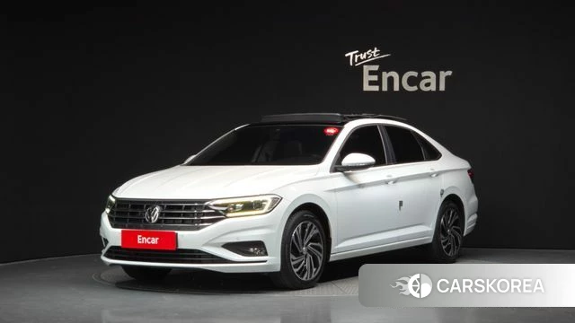 Volkswagen 7th Generation of Jetta 2021 Белый из Кореи