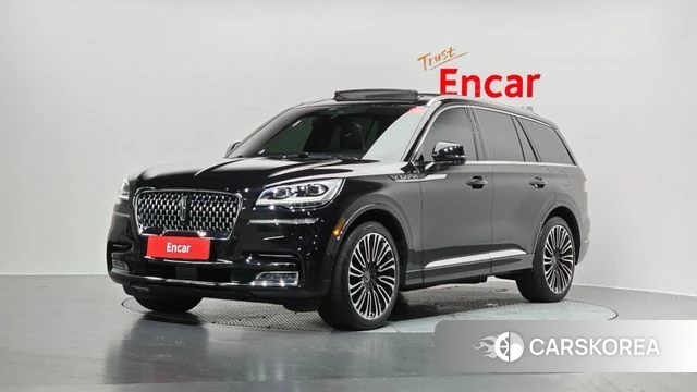 Lincoln Aviator 2nd generation 2023 Черный из Кореи