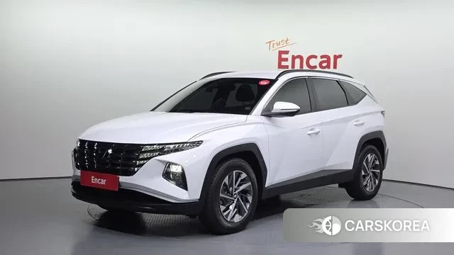 Hyundai Tucson Hybrid (NX4) 2023 Белый из Кореи