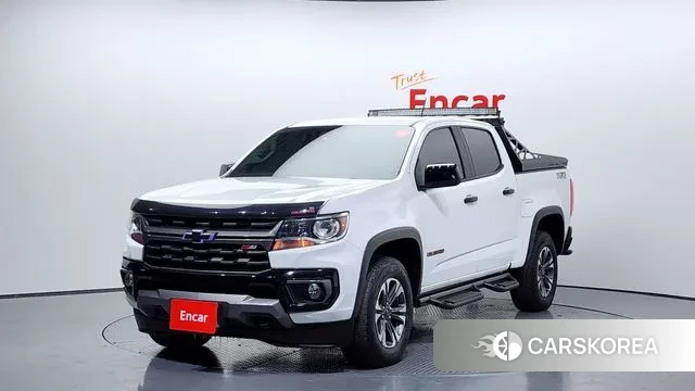 Chevrolet (GM Daewoo) Real New Colorado 2021 Белый из Кореи