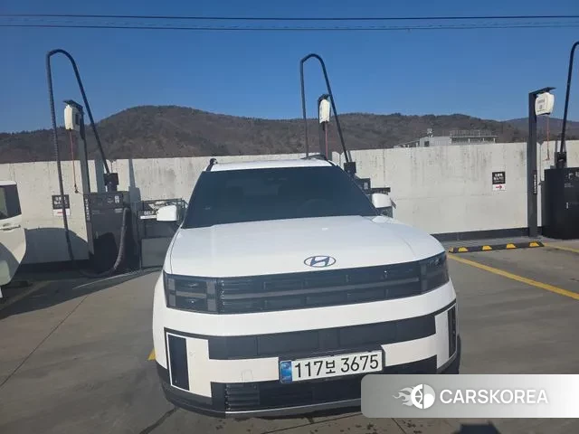 Hyundai Santa Fe (MX5) 2024 Белый из Кореи