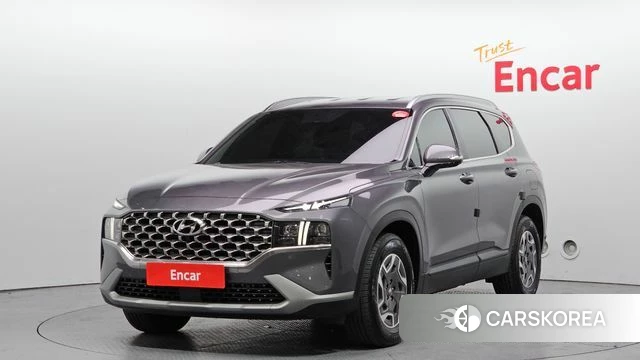 Hyundai The New Santa Fe 2022 Серый из Кореи