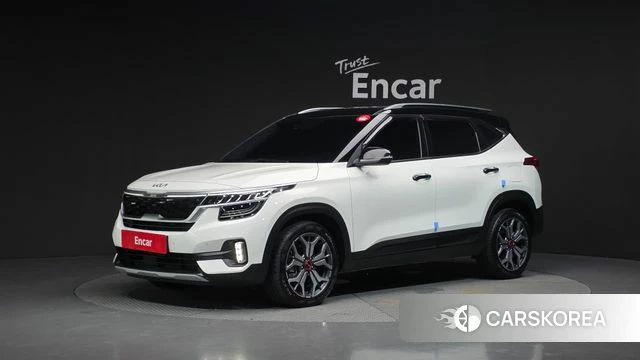 Kia Seltos 2021 Белый из Кореи