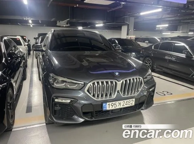 BMW X6 (G06) 2020 Серый из Кореи