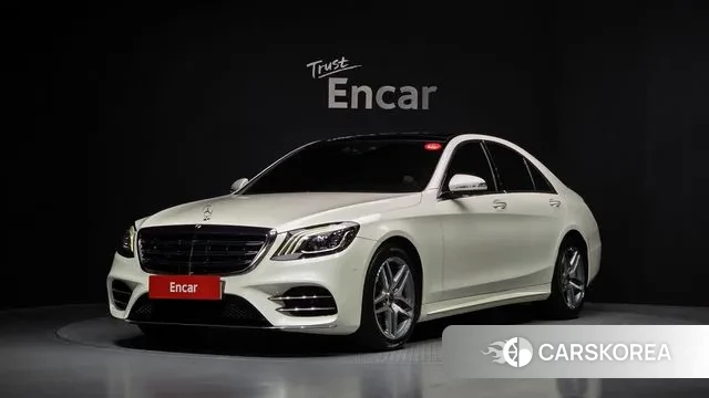 Mercedes-Benz S-Class W222 2020 Белый из Кореи
