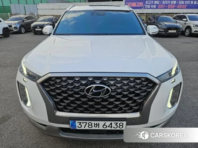 Hyundai Palisade 2021 Белый из Кореи