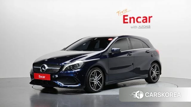 Mercedes-Benz A-Class W176 2018 Синий из Кореи