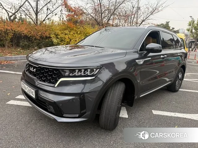 Kia Sorento 4th Generation 2022 Серый из Кореи