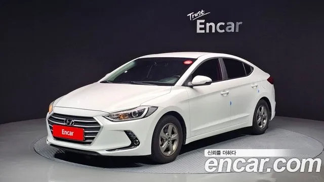 Hyundai Avante AD 2018 Белый из Кореи