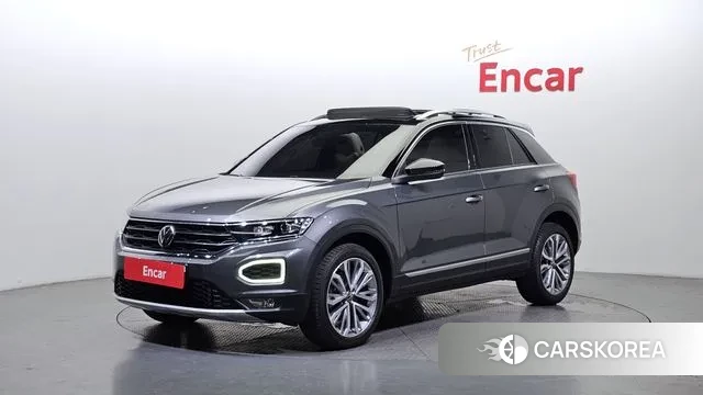 Volkswagen T-Roc 2022 Серый из Кореи