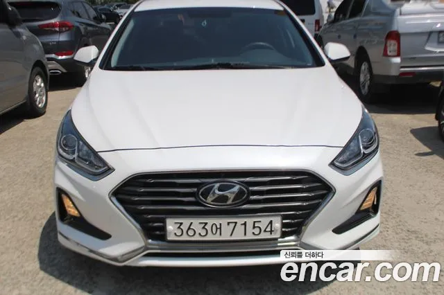Hyundai Sonata New Rise 2018 Белый из Кореи