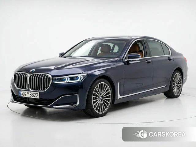 BMW 7 Series (G11) 2020 Синий из Кореи
