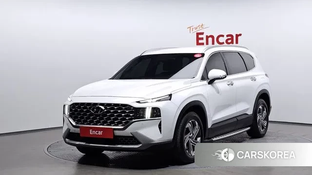 Hyundai The New Santa Fe 2023 Белый из Кореи