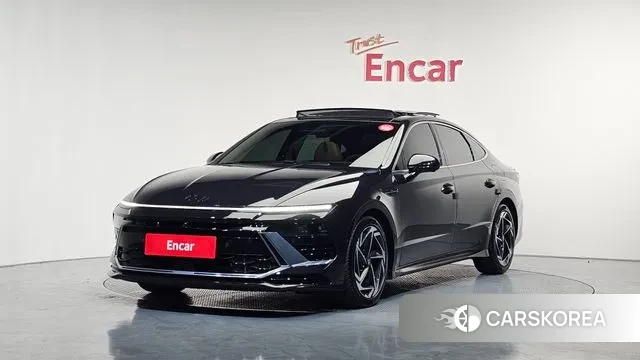 Hyundai Sonata D Edge (DN8) 2023 Черный из Кореи