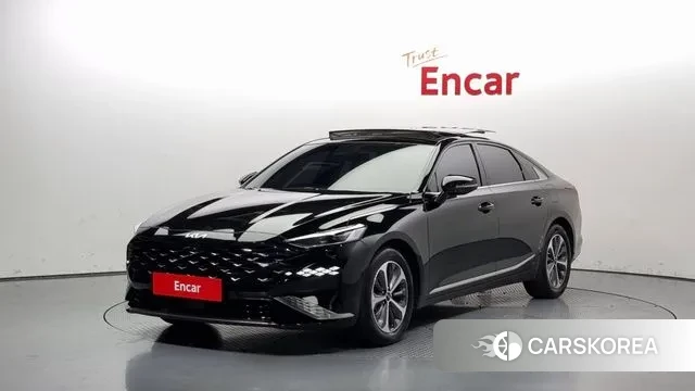 Kia K8 Hybrid 2022 Черный из Кореи