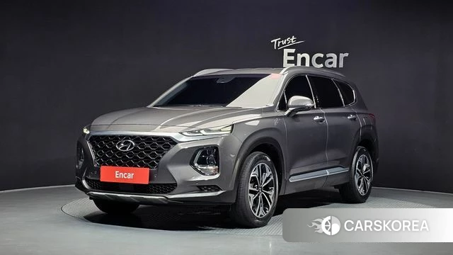 Hyundai Santa Fe TM 2019 Серый из Кореи