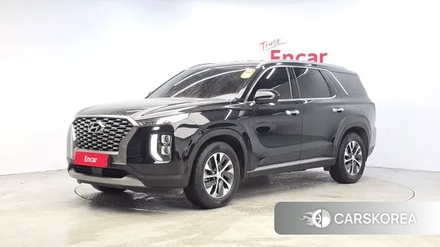 Hyundai Palisade 2022 Черный из Кореи