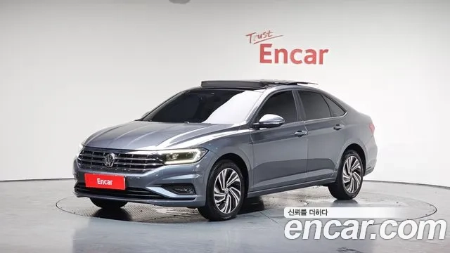 Volkswagen 7th Generation of Jetta 2021 Серый из Кореи
