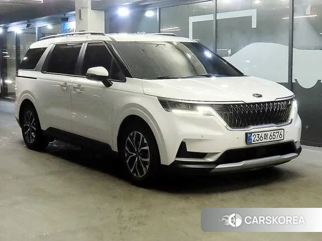 Kia Carnival 4th generation 2021 Белый из Кореи