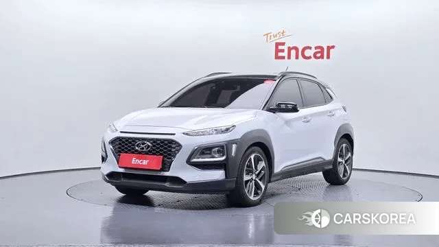 Hyundai Kona 2018 Белый из Кореи
