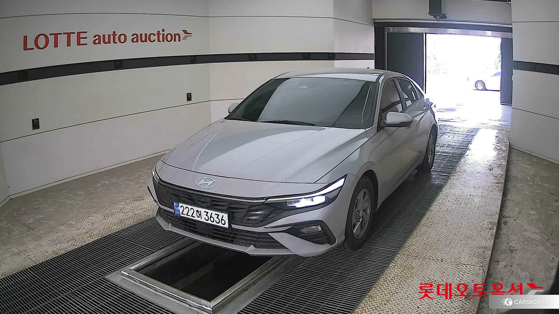 Hyundai Avante 2024 Cyber Grey Metallic из Кореи