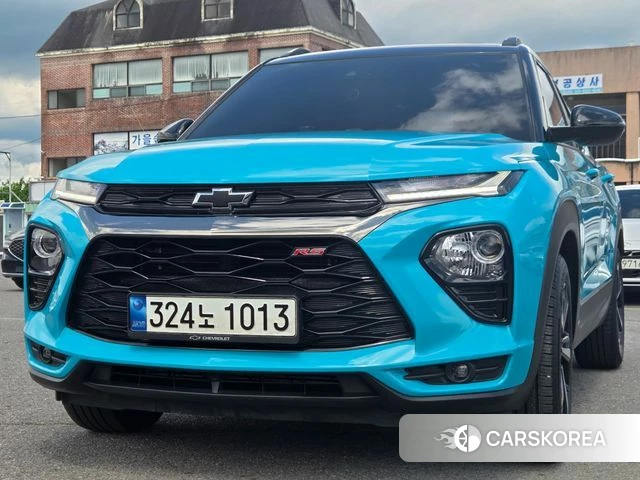Chevrolet (GM Daewoo) Trailblazer 2021 Синий нефрит из Кореи